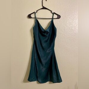 Altar'd State Emerald Dress